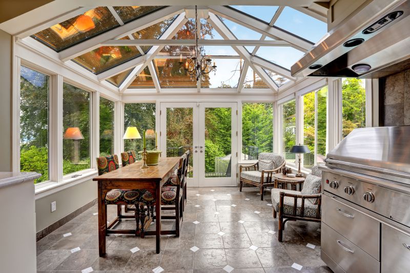 Sunroom with Heating